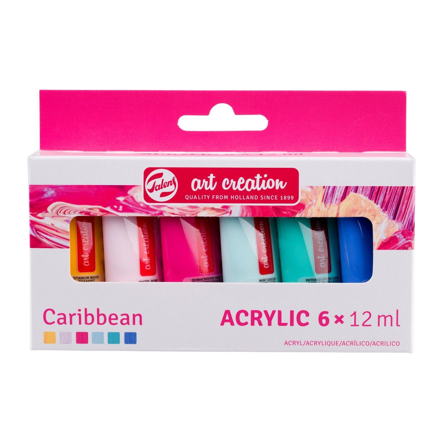 Talens art creation • acrylverf set caribbean 6 x 12ml