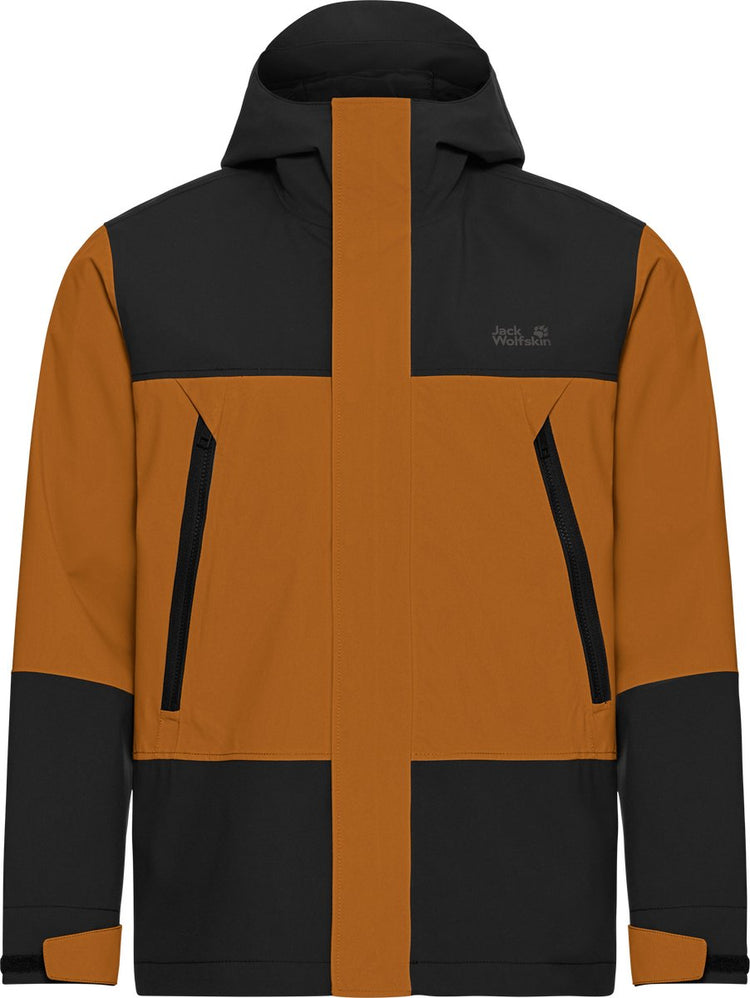Jack wolfskin onera 2l jkt m heren outdoorjas-autumn leaves