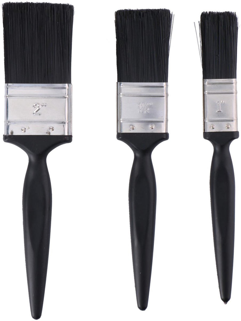 Kinzo kwasten set – 3 stuks – verfkwasten 25, 38 en 50 mm – voor schilderklussen in en om huis