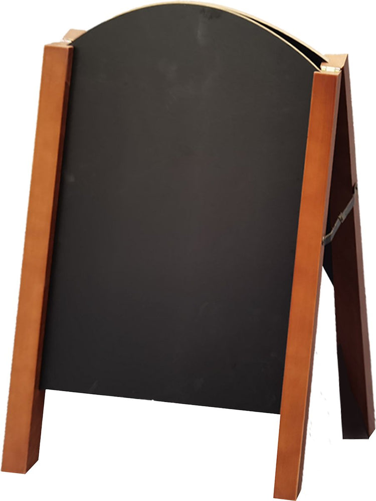 Seco krijtbord - stoepbord - 42 x 59.4cm - ronde bovenkant - se-rtcaba2f