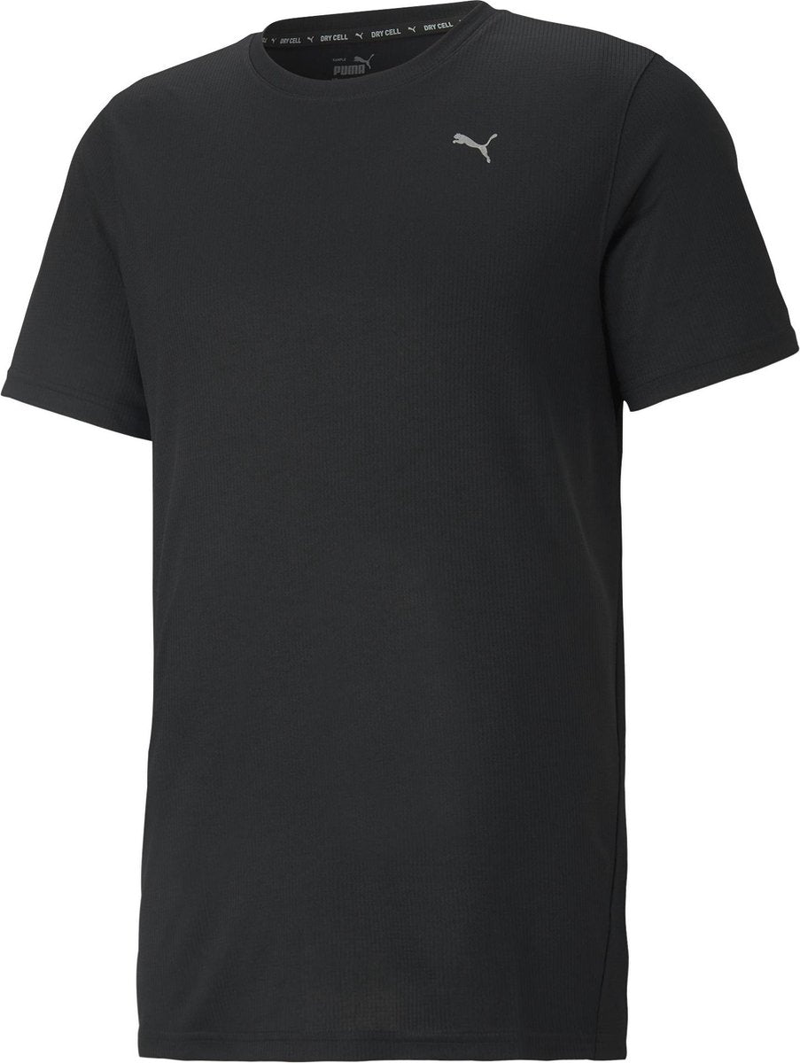 Puma performance ss tee m heren sportshirt - zwart - maat xl