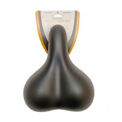 Selle comfort Comfort zadel City zwart, zonder strop .