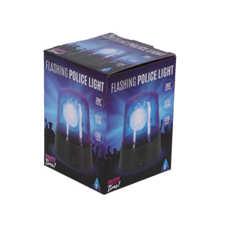 Party time! party time politie zwaailicht 11cm bo usb | 4 stuks