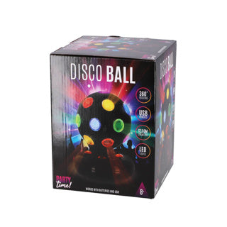 Party time! disco bal led 12,5 cm party time | 2 stuks