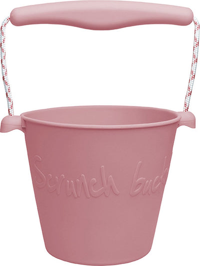 Scrunch speelgoedemmer - roze - opvouwbaar - recycleerbaar