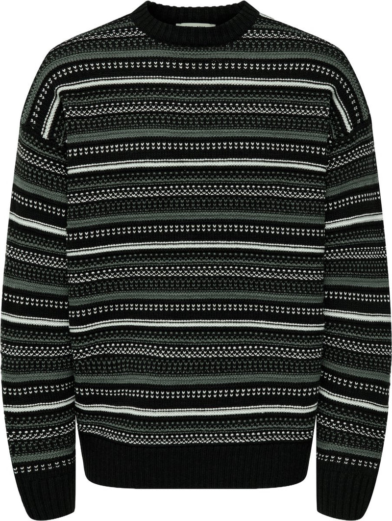 Only sons roy trui - heren sweater - black