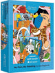Trefl velvet soft touch serie - 500-delige legpuzzel - no pain, no painting - modernistisch kolaż - inclusief a4 poster