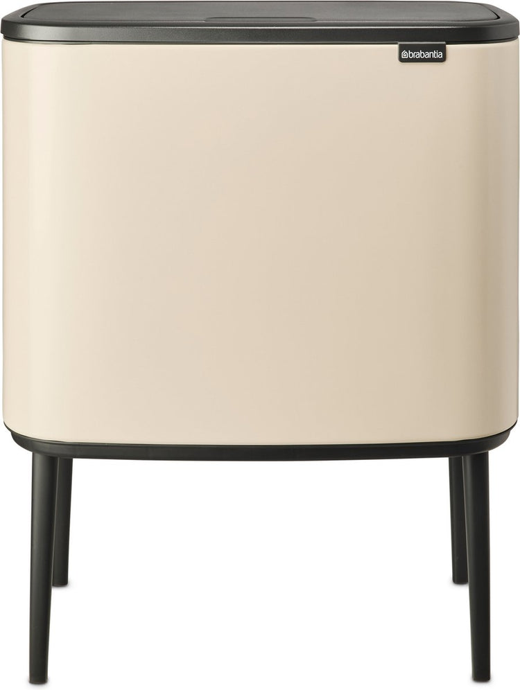Brabantia bo touch bin prullenbak - 36 liter - 1 vak - soft beige