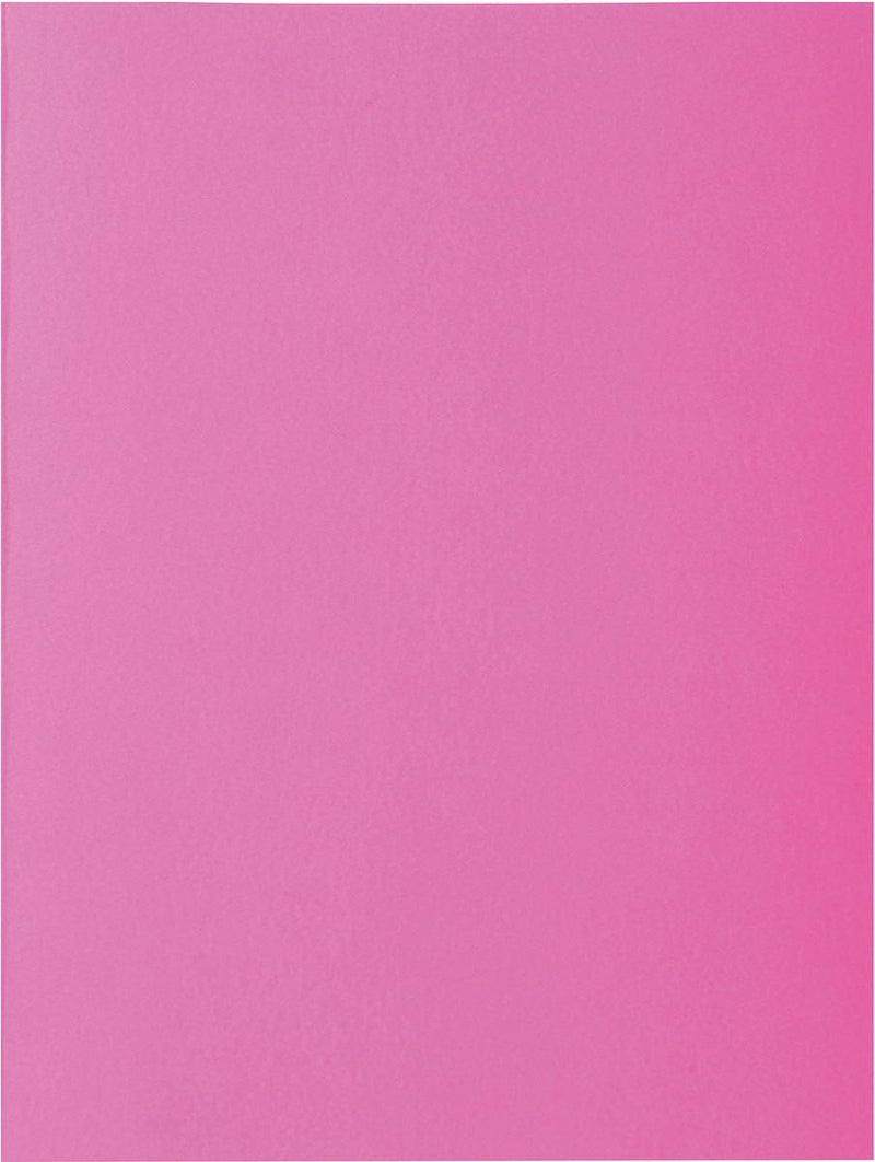 Exacompta rock''s 80 - pak van 100 inlegmappen 22x31cm voor a4 - roze - 800020e