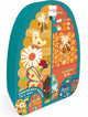 Scratch puzzel 2 zijdig - bijen - 31x42cm en 35.5x43cm - 2 x 20 stukjes - 3 jaar