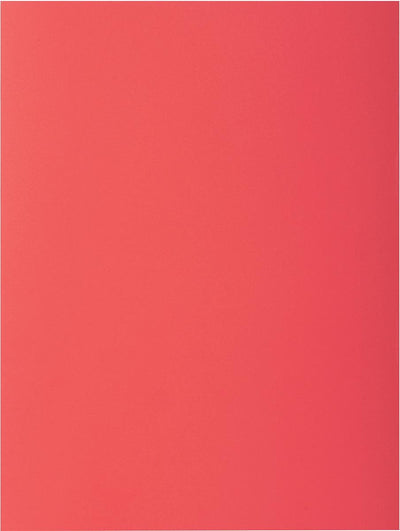 Exacompta rock''s 80 - pak van 100 inlegmappen 22x31cm voor a4 - rood - 800012e