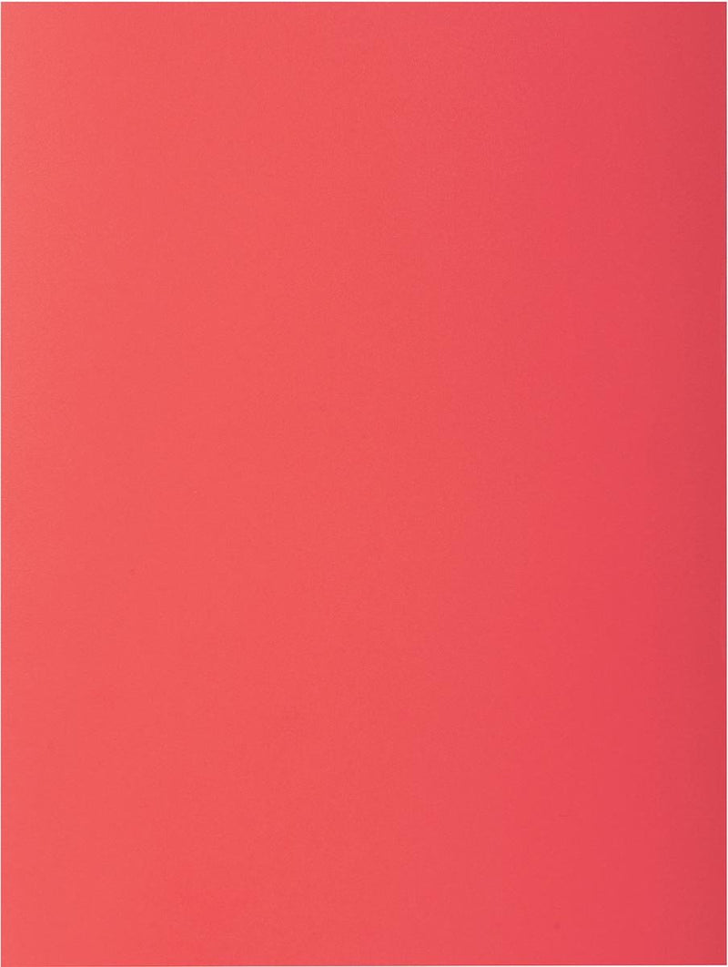 Exacompta rock''s 80 - pak van 100 inlegmappen 22x31cm voor a4 - rood - 800012e