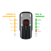 koplamp Aura 80 Lux led USB-oplaadbaar zwart