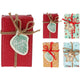 Home styling handzeep in kerst verpakking