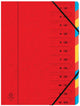 Exacompta sorteermap 12-delig | rood