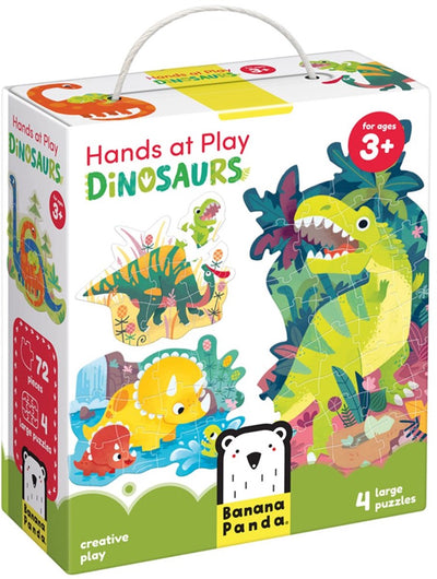 Banana panda puzzel dinosaurus