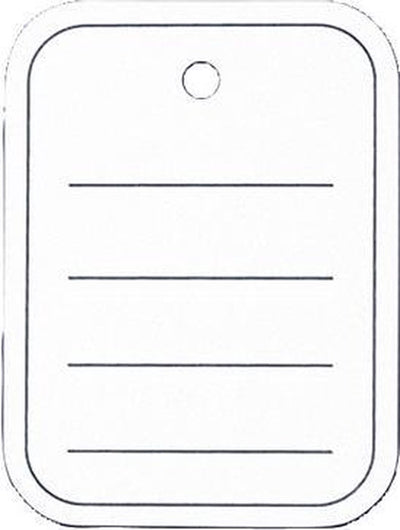 Sigel - prijskaartjes - 40x50 mm - met ponsing - gelinieerd- doos van 500 stuks - si-zb350