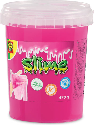 Ses creative slijm neon roze - 470 g - vanaf 3 jaar - glutenvrij - schoencadeautjes sinterklaas