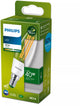 Philips led philips ultra efficient led kaarslamp transparant - 40 w - e14 - wit licht