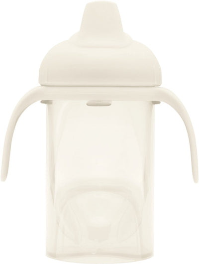 Difrax tuitbeker drinkbeker - 250 ml - 6+ maanden - beige - 1 stuk