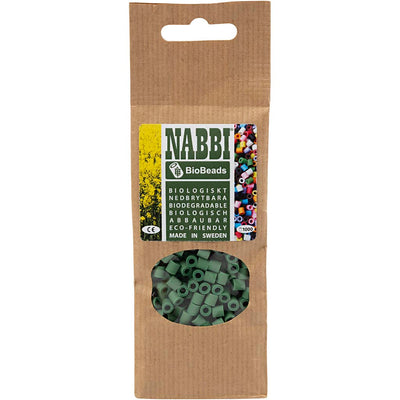 Creativ company https: www.cchobby.nl biobeads-van-nabbi-afm-5x5-mm-gatgrootte-2-5-mm-medium-donkergroen-1000-stuk-1-doos
