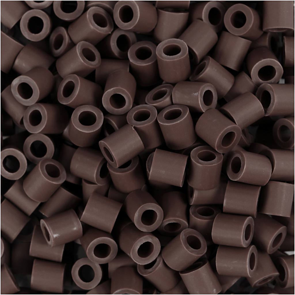 Creativ company nabbi biobeads 5x5mm bruin - 1000st.
