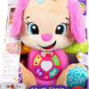 Fisher-price leerplezier meegroeispeelgoed zusje - roze muzikale knuffel