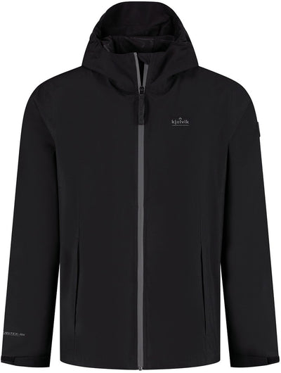Kjelvik outdoorjas kiron zwart
