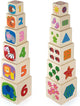 Vigatoys educatief spel - stapelkubus