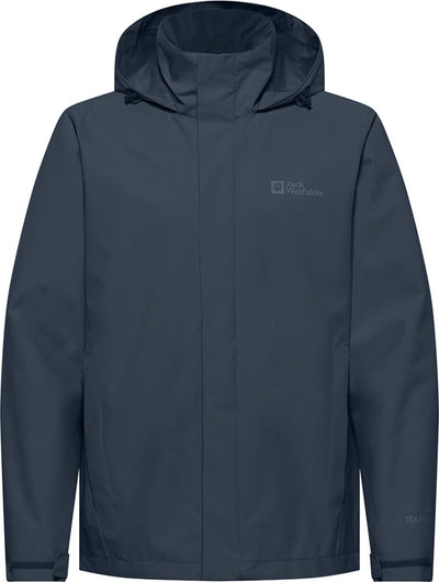 Jack wolfskin trailtime 2l jkt m heren outdoorjas - midnight sky