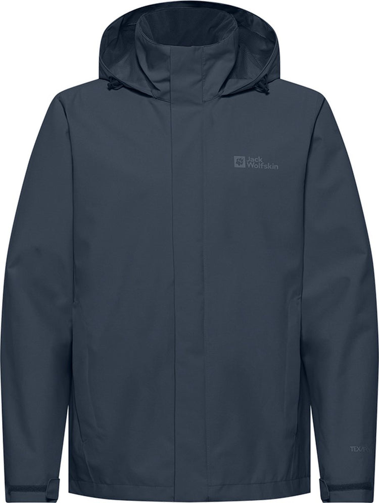 Jack wolfskin trailtime 2l jkt m heren outdoorjas - midnight sky