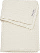 Meyco baby wafel katoen wiegdeken - nature - 75x100cm - 1.0 tog