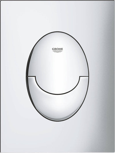 Grohe skate air s bedieningspaneel - extra smal - chroom - geschikt voor inbouwreservoirs