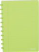 Atoma trendy schrift, ft a4, 144 bladzijden, gelijnd, transparant groen