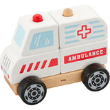 Https: www.cchobby.nl viga-houten-stapelbare-ambulance-speelgoed-ambulance-afm-13x10x8-cm-1-stuk - afbeelding 1