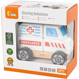 Https: www.cchobby.nl viga-houten-stapelbare-ambulance-speelgoed-ambulance-afm-13x10x8-cm-1-stuk - afbeelding 2