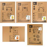 Https: www.cchobby.nl viga-activiteitenboard-koe-katten-kikker-zebra-en-giraf-afm-36x55x3-5-cm-5-onderdelen-1-doos - afbeelding 2