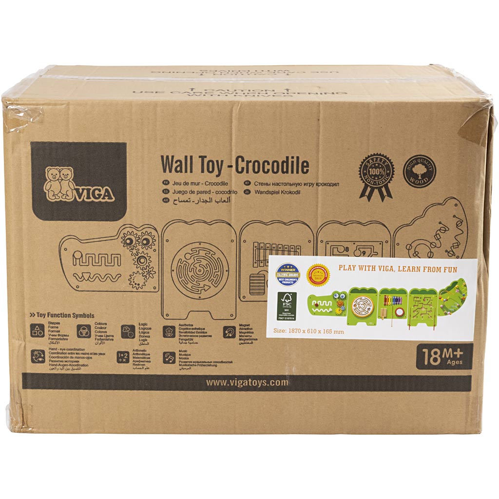 Https: www.cchobby.nl viga-speelwand-met-krokodillendesign-afm-187x61-cm-1-stuk