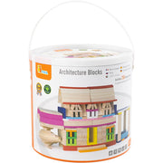 Https: www.cchobby.nl viga-houten-bouwstenen-afm-10-cm-diverse-kleuren-250-onderdelen-1-doos - afbeelding 2