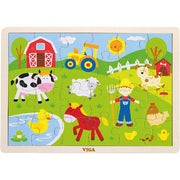 Https: www.cchobby.nl viga-houten-legpuzzels-boerderijdieren-afm-30x22-5-cm-24-delen-1-stuk - afbeelding 1