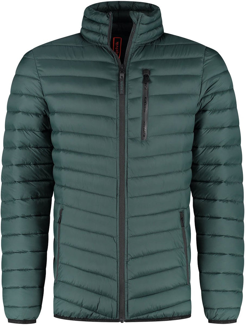 Kjelvik elias heren outdoorjas - green m