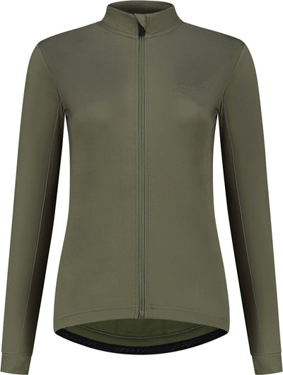 Rogelli core fietsshirt lange mouwen - wielershirt dames - green - maat xl