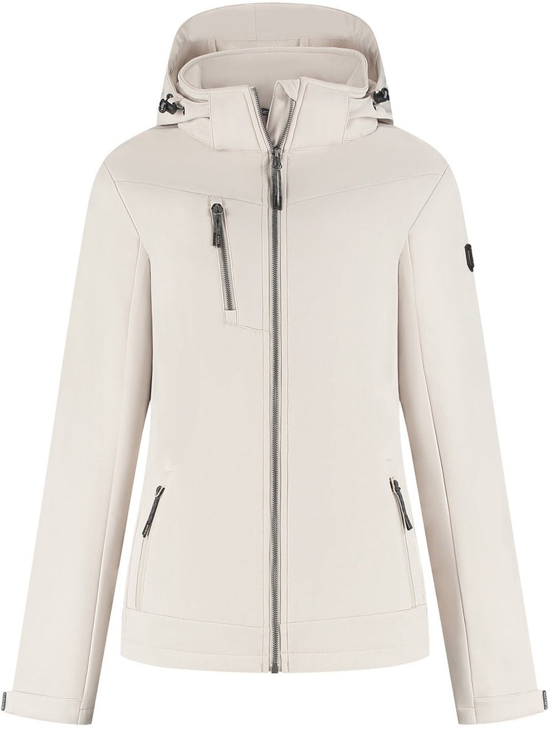 Kjelvik outdoorjas roxi zand 40