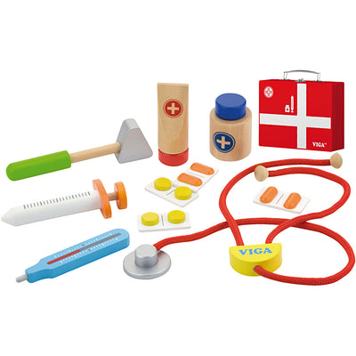 Vigatoys viga toys - dokterset in koffer