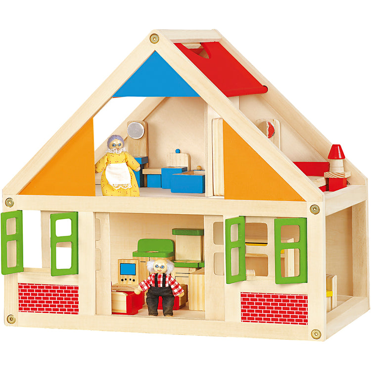 Http: www.cchobby.nl viga-houten-poppenhuis-afm-43x40x27-cm-1-stuk