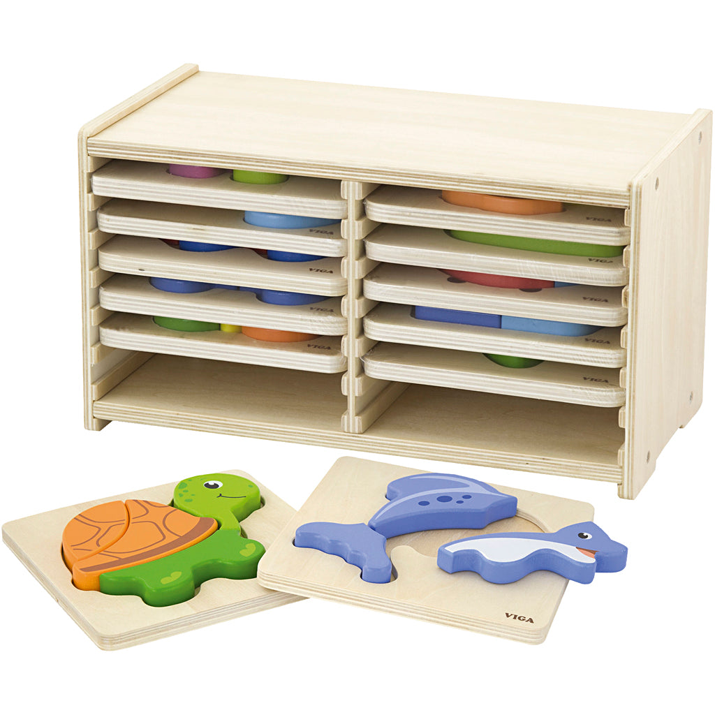 Http: www.cchobby.nl viga-puzzelrek-met-12-legpuzzels-h-17-5-cm-l-31-5-b-16-cm-2-delen-12-onderdelen-1-set