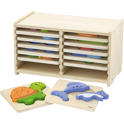 Https: www.cchobby.nl viga-puzzelrek-met-12-legpuzzels-h-17-5-cm-l-31-5-b-16-cm-2-delen-12-onderdelen-1-set