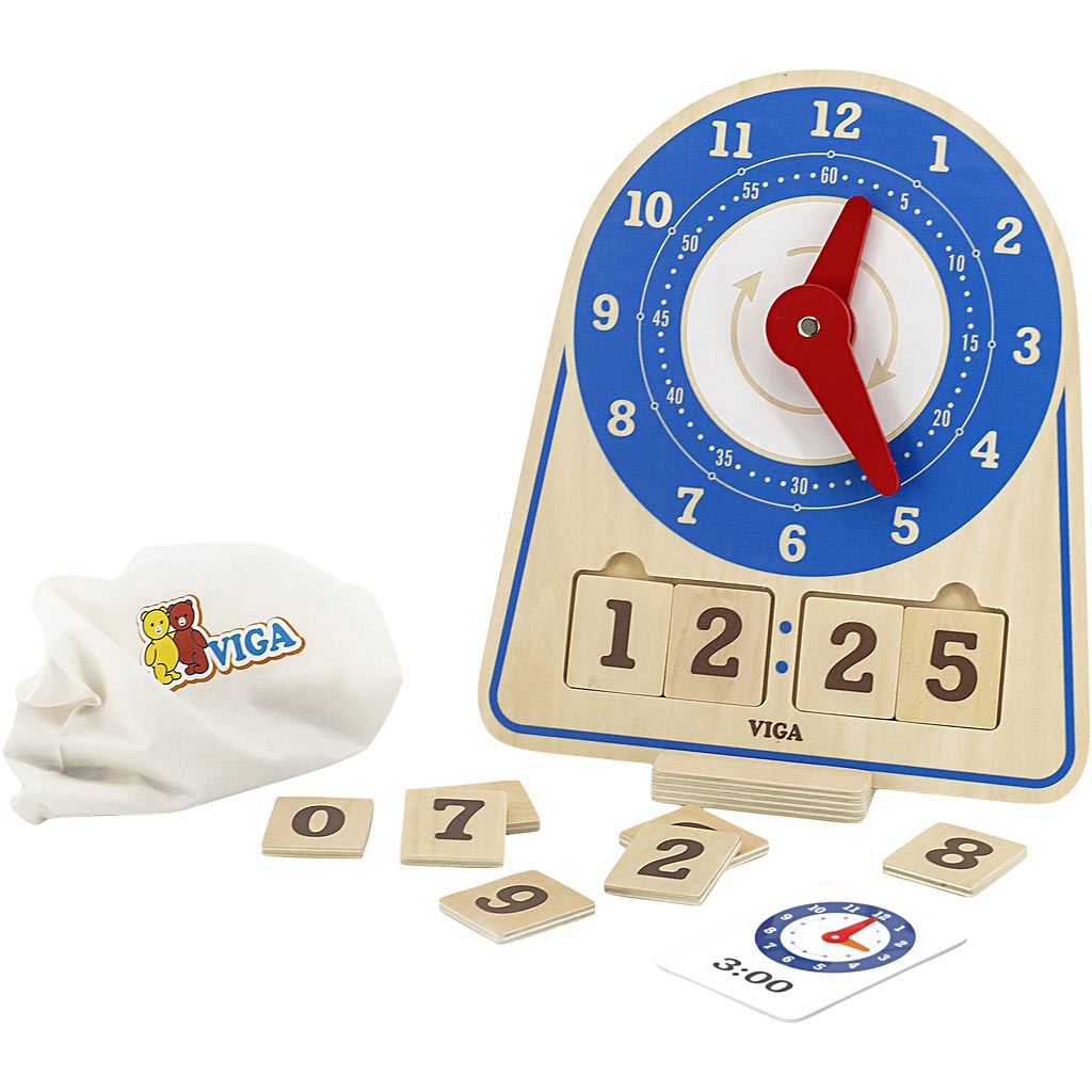 Vigatoys viga toys® houten leerklok