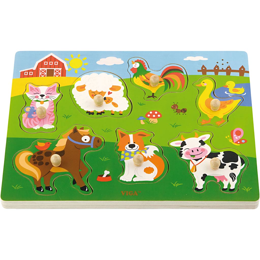 Https: www.cchobby.nl viga-hout-legpuzzel-met-geluid-boerderijdieren-afm-33x22-5x3-cm-1-stuk