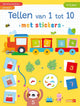 Deltas tellen van 1 tot 10 met stickers (5-6 j)